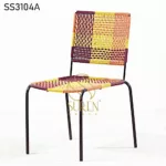 Rope Metal Semi Outdoor Chair