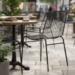 metal patio chair design