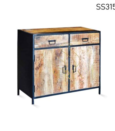 Metal Wooden Industrial Cabinet