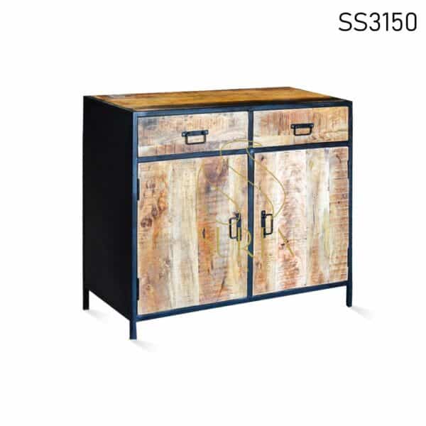 Metal Wooden Industrial Cabinet