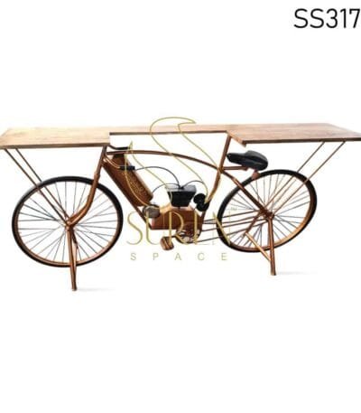 Automobile By Cycle Console Table