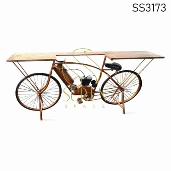 Automobile By Cycle Console Table