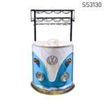 Automobile Car Inspire Dual Tone Bar Cabinet
