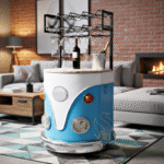 Car Inspire Dual Tone Bar Cabinet