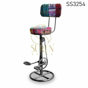 Cycle Design Upholstered Bar Chair
