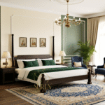 Solid Wood Four Poster Hotel King Size Bed
