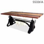 India industrial dining table