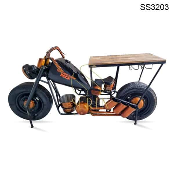 Motor Bike Design Console Table Indian Automobile Furniture 5