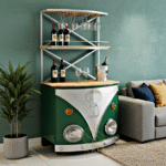 Indian Industrial Wine Rack Design