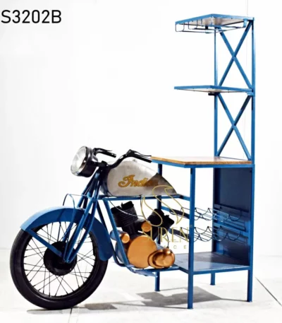 Indian Moped Unique Design Wine Cabinet (2)
