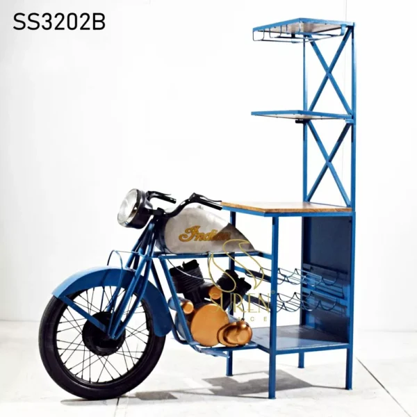 Indian Moped Unique Design Wine Cabinet (2)