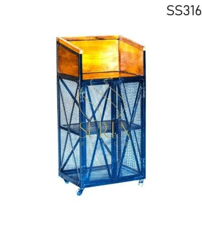 Industrial Mango Wood Host Station