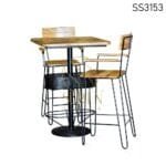 Industrial Theme Brewery Dining Set