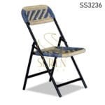 MS Folding Chair With Rope Work