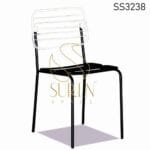 Metal Duel Finish Industrial Chair