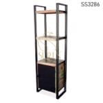 Modern Industrial Reclaimed Open Bookcase