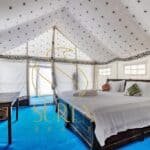 Solid Wood Hotel Resort Room Furniture Set Design Six