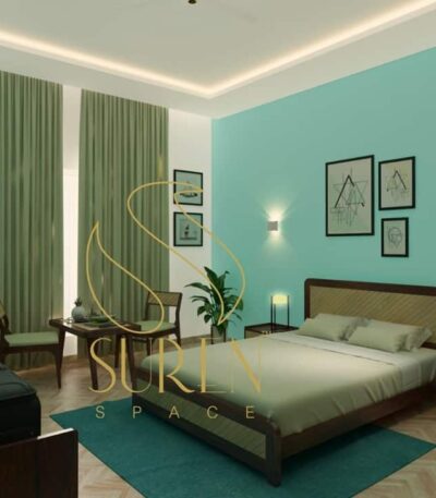 Solid Wood Hotel Resort Room Furniture Set Design Fourteen