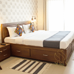 Solid wood hotel furniture design