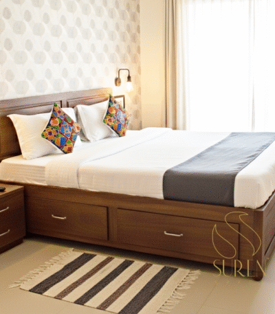 Solid wood hotel furniture design