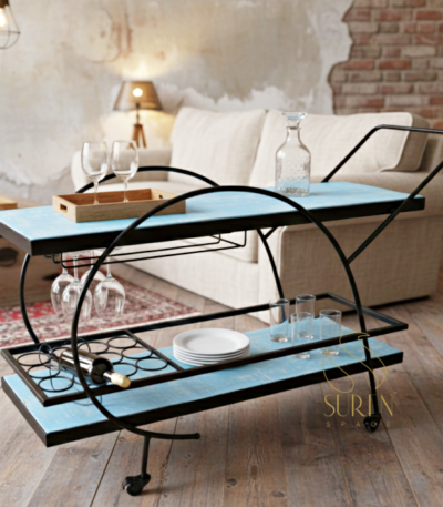 industrial wine bar design