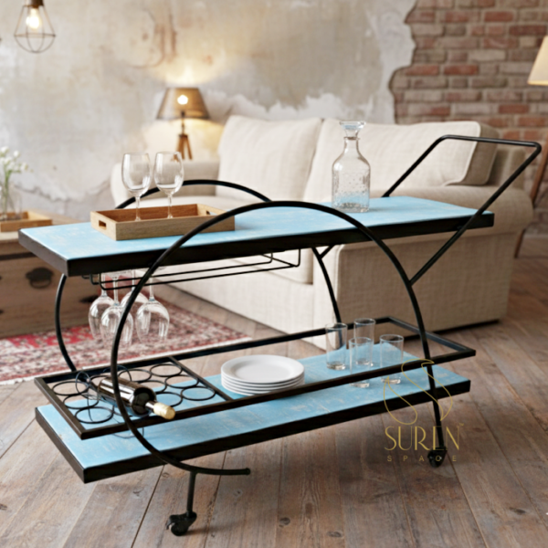 industrial wine bar design