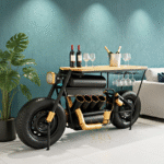 modern industrial wine bar