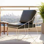 outdoor balcony hotel chair