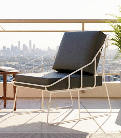 outdoor balcony hotel chair