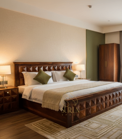 solid wood hotel furniture design