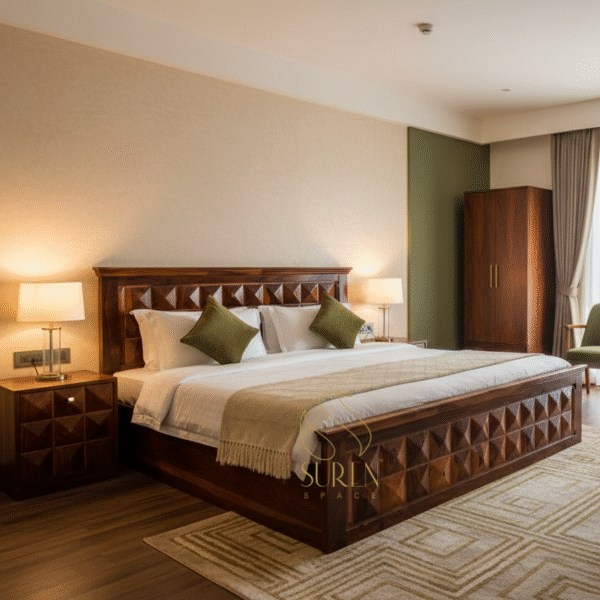 solid wood hotel furniture design