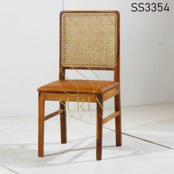 Solid Wood Duel-Side Natural Cane Chair CANE RESTAURANT CHAIR 2