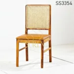 Duel-Side Natural Cane Chair