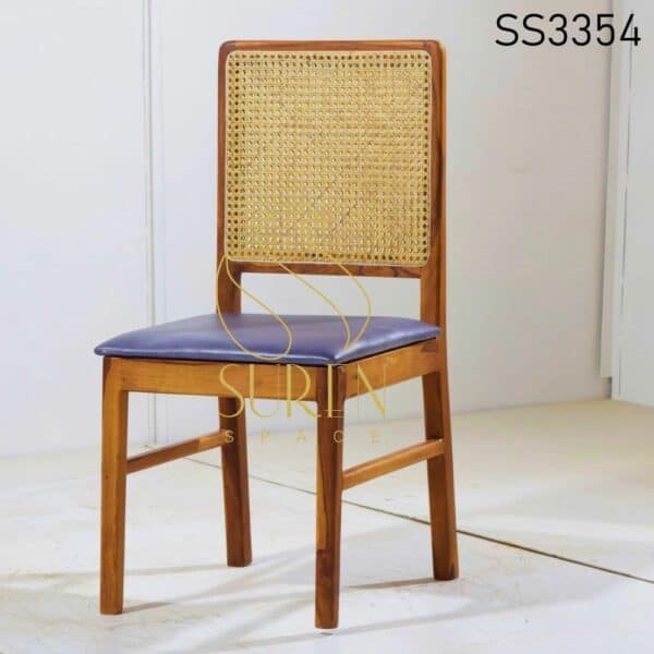 Solid Wood Duel-Side Natural Cane Chair