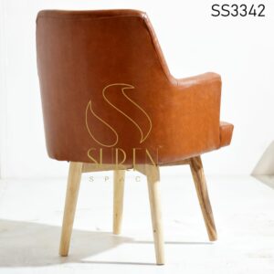Hospitality Furniture: Custom Commercial Furniture Manufacturer & Supplier Bent Upholstered Fine Dine Chair Design 2