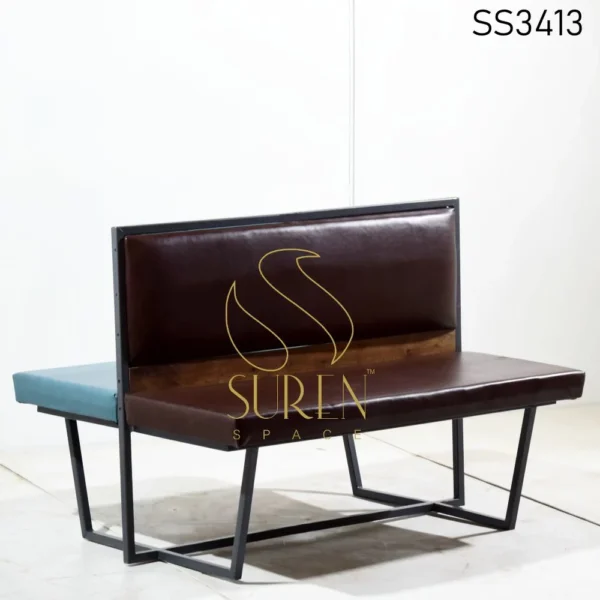 Garden Bench Manufacturers, Wholesaler & Suppliers in India Duel Side Metal Base Leatherette Industrial Bench jpg