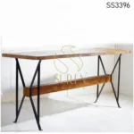 Mango Ruff Wood Industrial Theme Pub Table Design