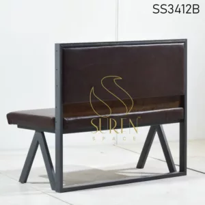 Camp Furniture & Camping Furniture from India Metal Base Leatherette Industrial Bench Design 2