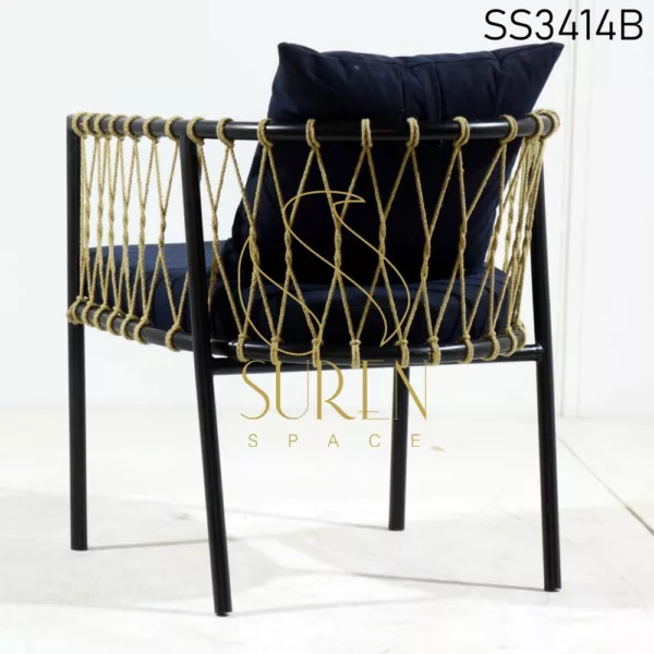 Stainless Steel Rope Work Outdoor Chair Stainless Steel Rope Work Outdoor Chair 2 jpg