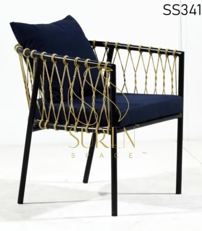 Stainless Steel Rope Work Outdoor Chair