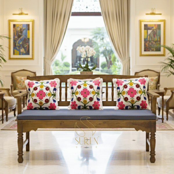 WOODEN RESTAURANT BENCHES