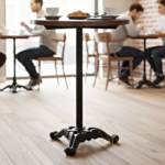 cast iron cafe table