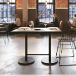 industrial cafe table design