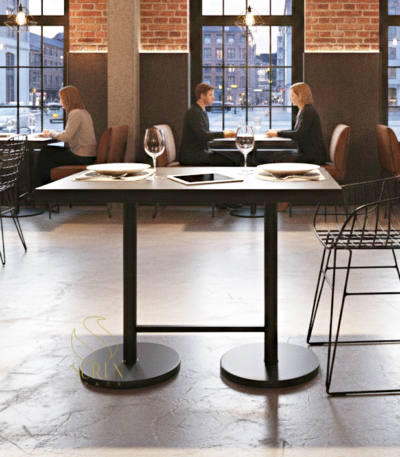 industrial cafe table design