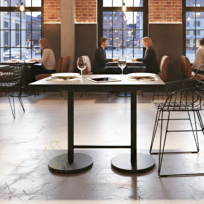 industrial cafe table design industrial cafe table design