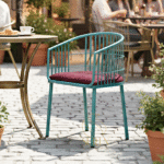 metal outdoor chair