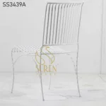 Metal Curve Back Outdoor Chair (2)