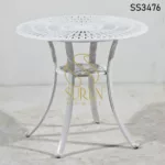 Cast Iron Round Shape Outdoor Table