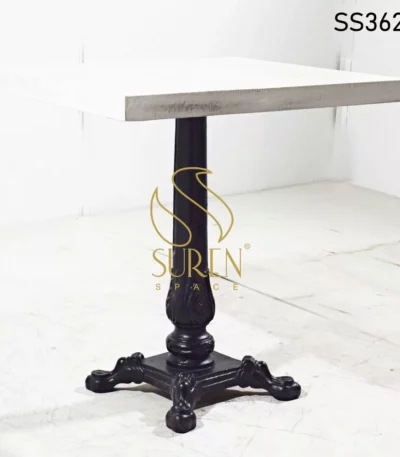 Cast Iron Square Foldable Café Table