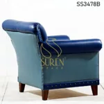 Duel Shade Leatherette Single Seater Sofa (3)